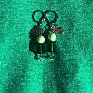 Forest Green Earrings